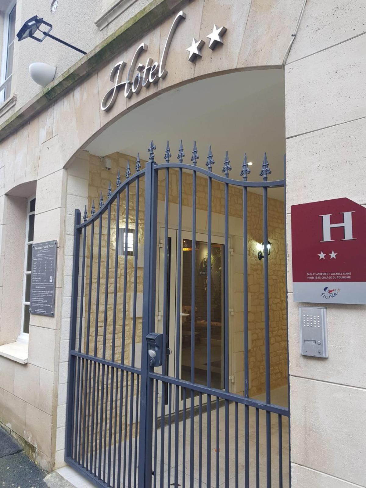 Hotel Le Saint Patrice バイユー エクステリア 写真